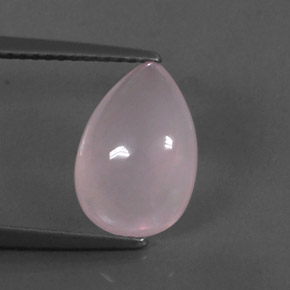 Cuarzo rosa rosa natural de 2,92 ct, transparente, transparente / translúcido