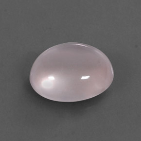 Cuarzo rosa rosa natural de 3,44 ct, transparente, transparente / translúcido