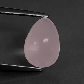 Cuarzo rosa rosa natural de 2,69 ct, transparente, transparente / translúcido