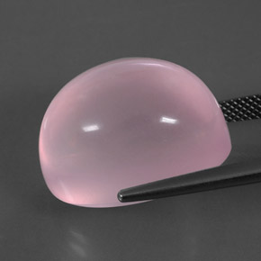 Cuarzo rosa rosa natural de 32,92 ct, transparente, transparente / translúcido