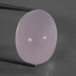 Cuarzo rosa rosa natural de 31,22 ct, transparente, transparente / translúcido