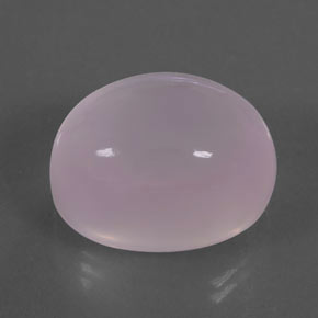 Cuarzo rosa rosa natural de 31,22 ct, transparente, transparente / translúcido