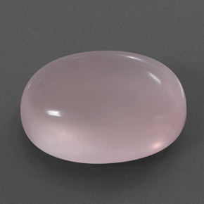 Cuarzo rosa rosa natural de 14,92 ct, transparente, transparente / translúcido