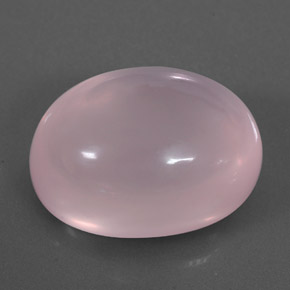Cuarzo rosa rosa natural de 26,27 ct, transparente, transparente / translúcido