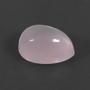 Cuarzo rosa rosa natural de 6,10 ct, transparente, transparente / translúcido