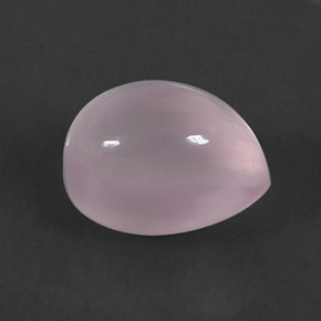 Cuarzo rosa rosa natural de 7,74 ct, transparente, transparente / translúcido