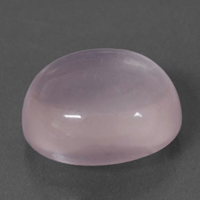 Cuarzo rosa rosa natural de 5,71 ct, corte óvalo, transparente