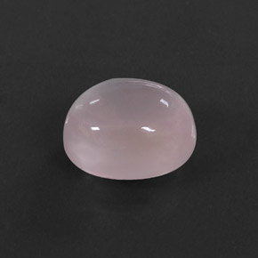 Cuarzo rosa rosa natural de 5,82 ct, corte óvalo, transparente