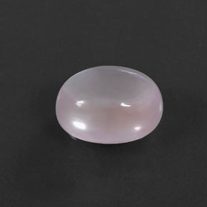 Cuarzo rosa rosa natural de 5,59 ct, corte óvalo, transparente