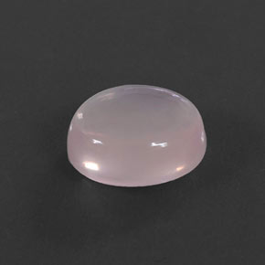 Cuarzo rosa rosa natural de 5,82 ct, corte óvalo, transparente