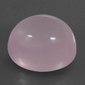 Cuarzo rosa rosa natural de 12,46 ct, transparente, transparente / translúcido