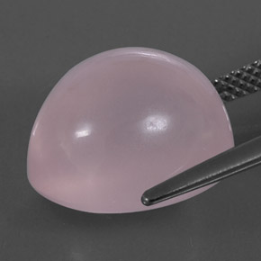 Cuarzo rosa rosa natural de 12,46 ct, transparente, transparente / translúcido