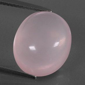 Cuarzo rosa rosa natural de 9,02 ct, transparente, transparente / translúcido