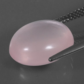 Cuarzo rosa rosa natural de 9,02 ct, transparente, transparente / translúcido