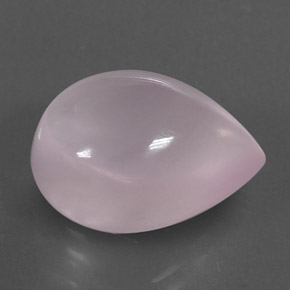 Cuarzo rosa rosa natural de 10,98 ct, transparente, transparente / translúcido