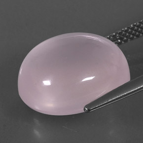 Cuarzo rosa rosa natural de 10,08 ct, transparente, transparente / translúcido