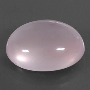Cuarzo rosa rosa natural de 9,31 ct, corte óvalo, transparente