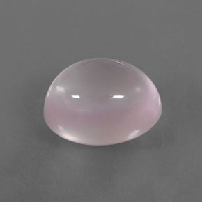 Cuarzo rosa rosa natural de 13,97 ct, corte óvalo, transparente