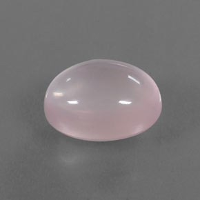 Cuarzo rosa rosa natural de 13,46 ct, corte óvalo, transparente