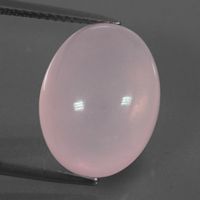 Cuarzo rosa rosa natural de 11,67 ct, transparente, transparente / translúcido