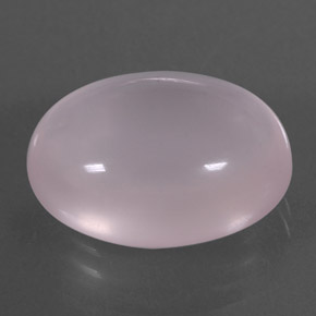 Cuarzo rosa rosa natural de 11,02 ct, corte óvalo, transparente