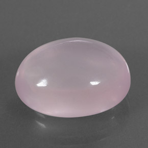 Cuarzo rosa rosa natural de 11,36 ct, corte óvalo, transparente