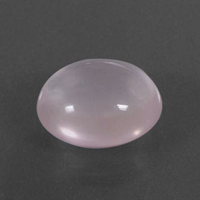 Cuarzo rosa rosa natural de 5,12 ct, corte óvalo, transparente