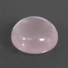 Cuarzo Rosa Light Pink  natural de 15.13 ct, Corte Óvalo, Transparente