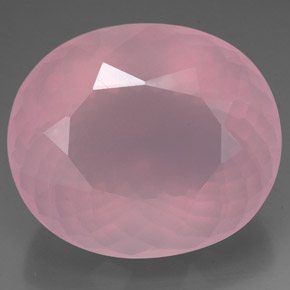 Cuarzo rosa rosa natural de 150,80 ct, transparente, transparente / translúcido