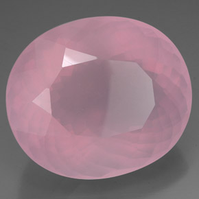 Cuarzo rosa rosa natural de 150,80 ct, transparente, transparente / translúcido