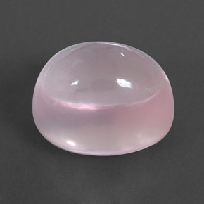 Cuarzo rosa rosa natural de 16,43 ct, transparente, transparente / translúcido