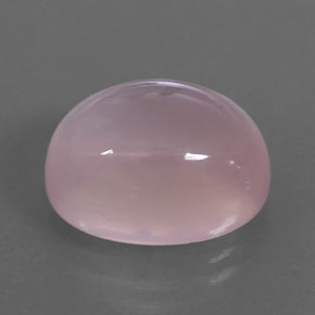 Cuarzo rosa rosa natural de 13,21 ct, transparente, transparente / translúcido