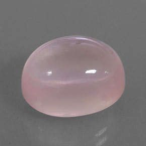 Cuarzo rosa rosa natural de 15,90 ct, transparente, transparente / translúcido