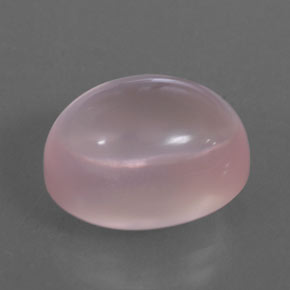 Cuarzo rosa rosa natural de 14,96 ct, transparente, transparente / translúcido