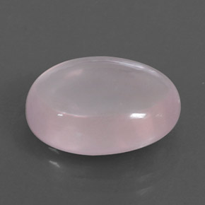 Cuarzo rosa rosa natural de 10,64 ct, transparente, transparente / translúcido