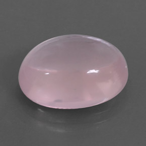 Cuarzo rosa rosa natural de 10,87 ct, transparente, transparente / translúcido