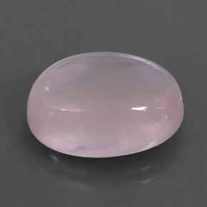 Cuarzo rosa rosa natural de 11,13 ct, transparente, transparente / translúcido