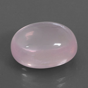 Cuarzo rosa rosa natural de 13,47 ct, transparente, transparente / translúcido
