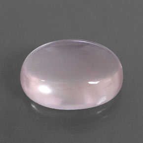 Cuarzo rosa rosa natural de 9,98 ct, corte óvalo, transparente