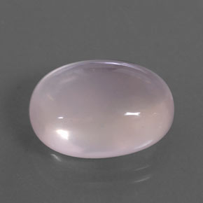 Cuarzo Rosa Rosa natural de 10.59 ct, Corte Óvalo, Transparente