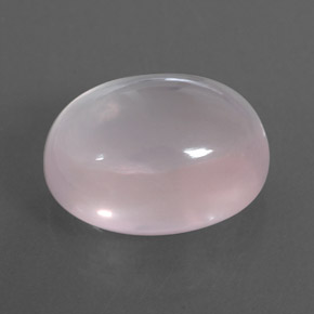Cuarzo rosa rosa natural de 12,63 ct, corte óvalo, transparente