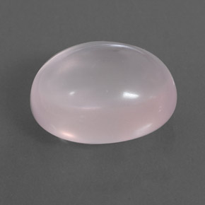 Cuarzo rosa rosa natural de 12,42 ct, transparente, transparente / translúcido