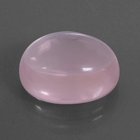 Cuarzo rosa rosa natural de 12,62 ct, transparente, transparente / translúcido
