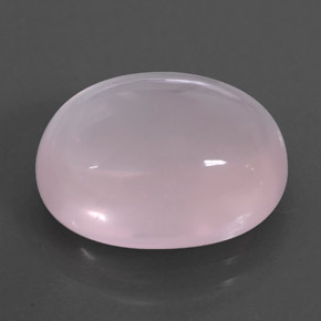 Cuarzo rosa rosa natural de 11,86 ct, transparente, transparente / translúcido