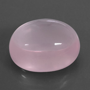 Cuarzo rosa rosa natural de 13,88 ct, transparente, transparente / translúcido