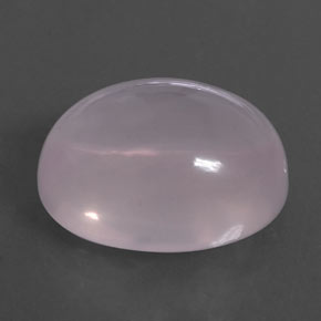 Cuarzo rosa rosa natural de 11,87 ct, corte óvalo, transparente