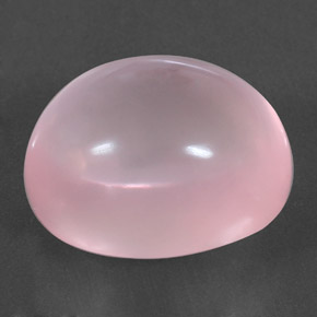 Cuarzo Rosa Rosado rosa medio natural de 28.84 ct, Transparente, Transparente / Translúcido