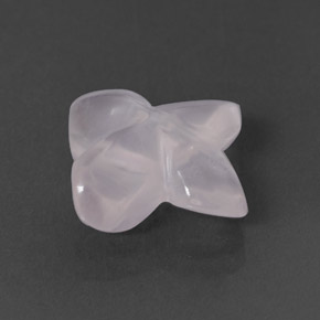 Cuarzo rosa rosa natural de 5,00 ct, transparente, transparente / translúcido