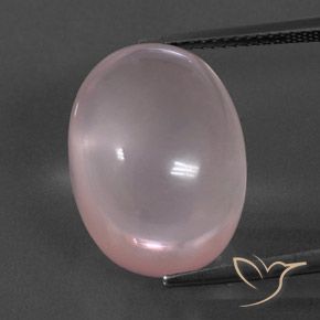 17.78ct Natural Rosa rosado Cuarzo rosa, Ovalada, Transparente