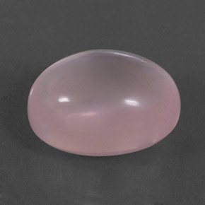 Cuarzo rosa rosa natural de 18,12 ct, corte óvalo, transparente